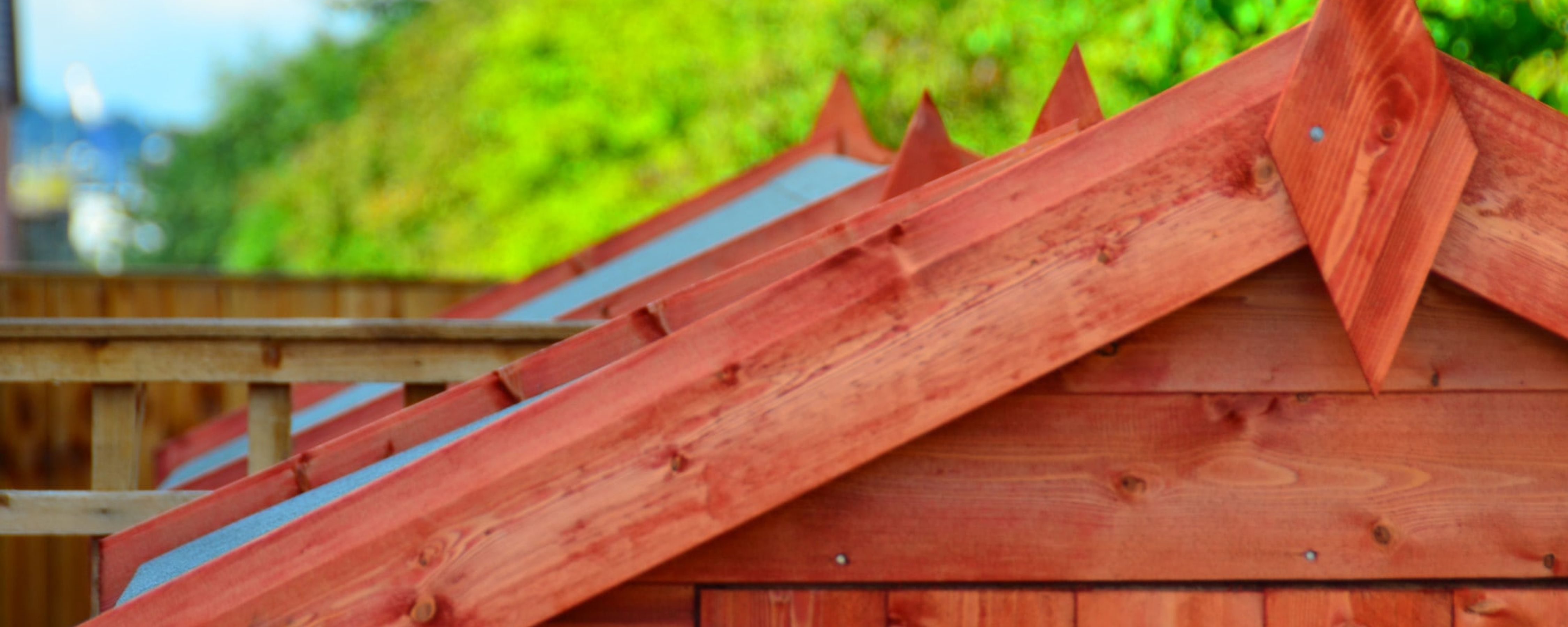 Wooden bike shed For Gardens