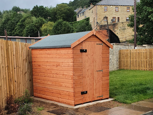 Wooden bike shed For Gardens