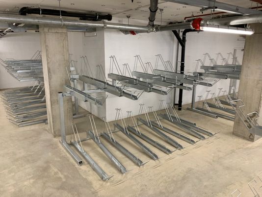 Two Tier Bike Racks for secure bicycle storage