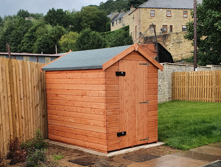 Wooden bike shed For Gardens