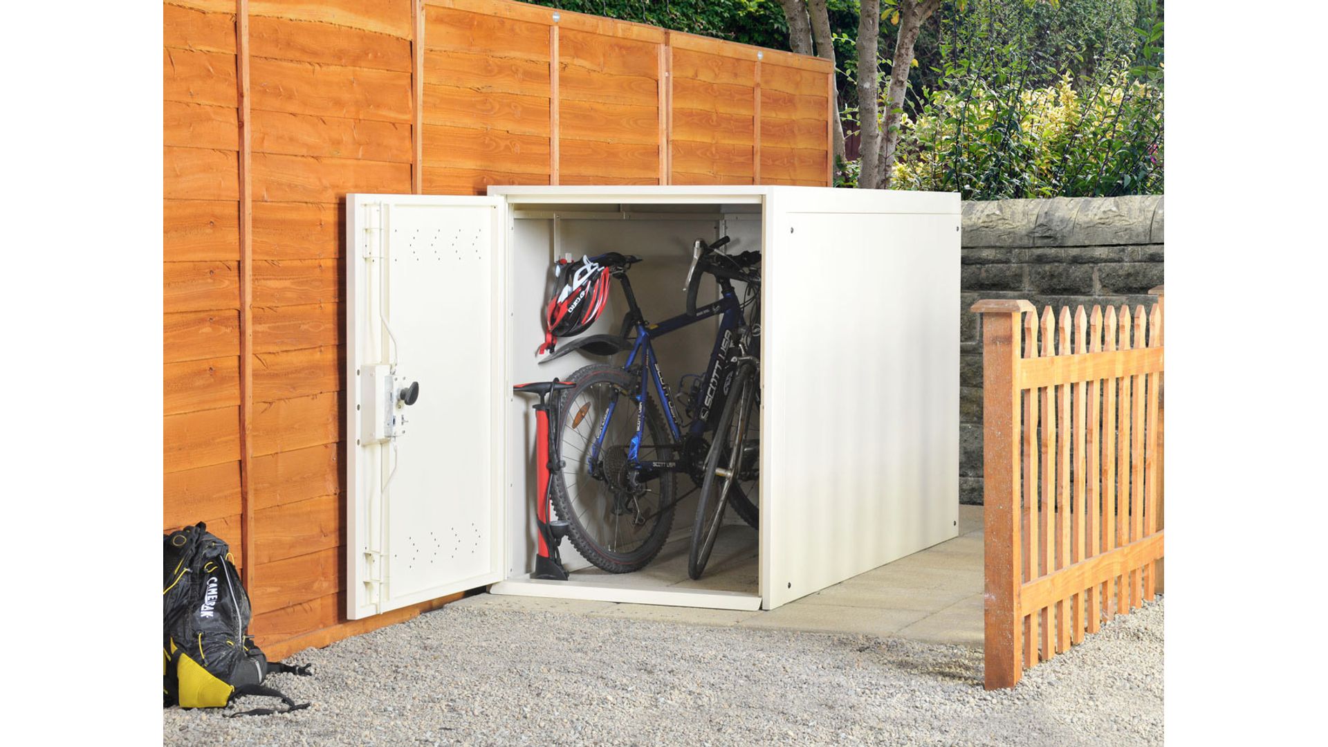 Bike storage shelter discount