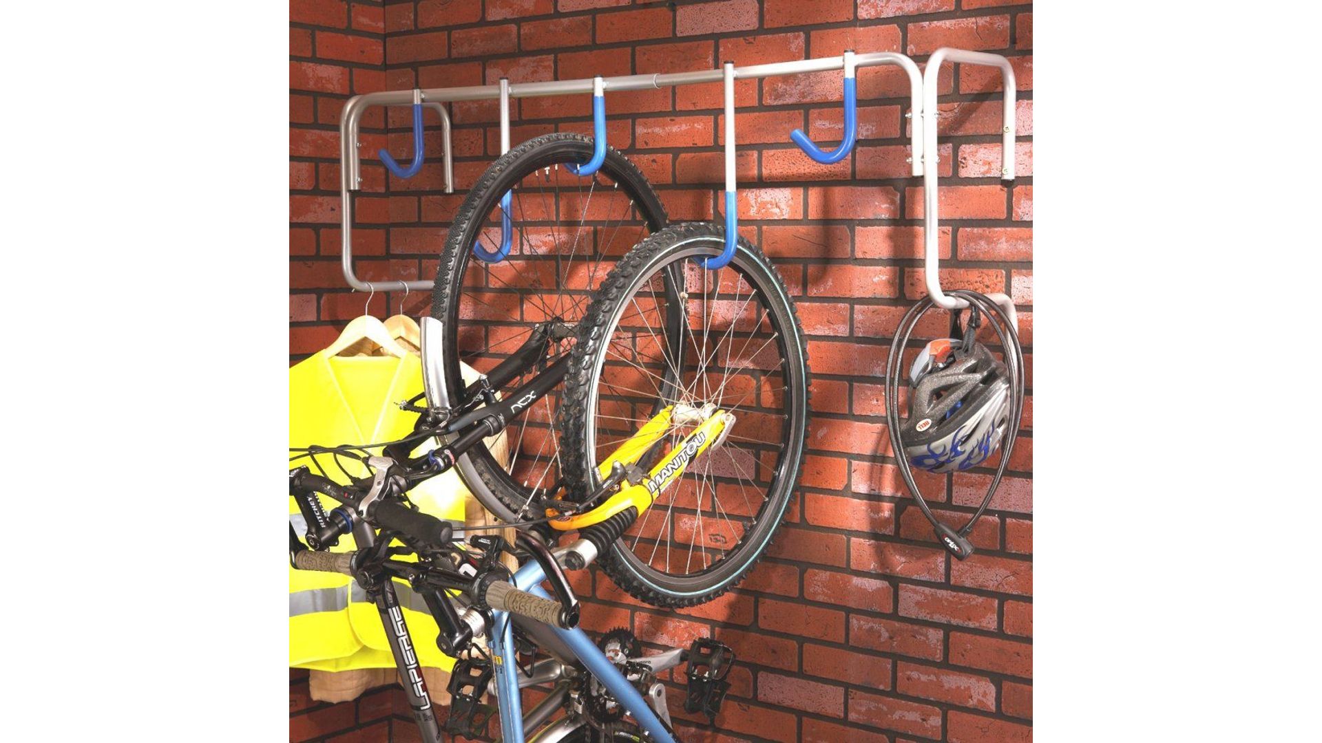 Bike rack indoor wall hot sale