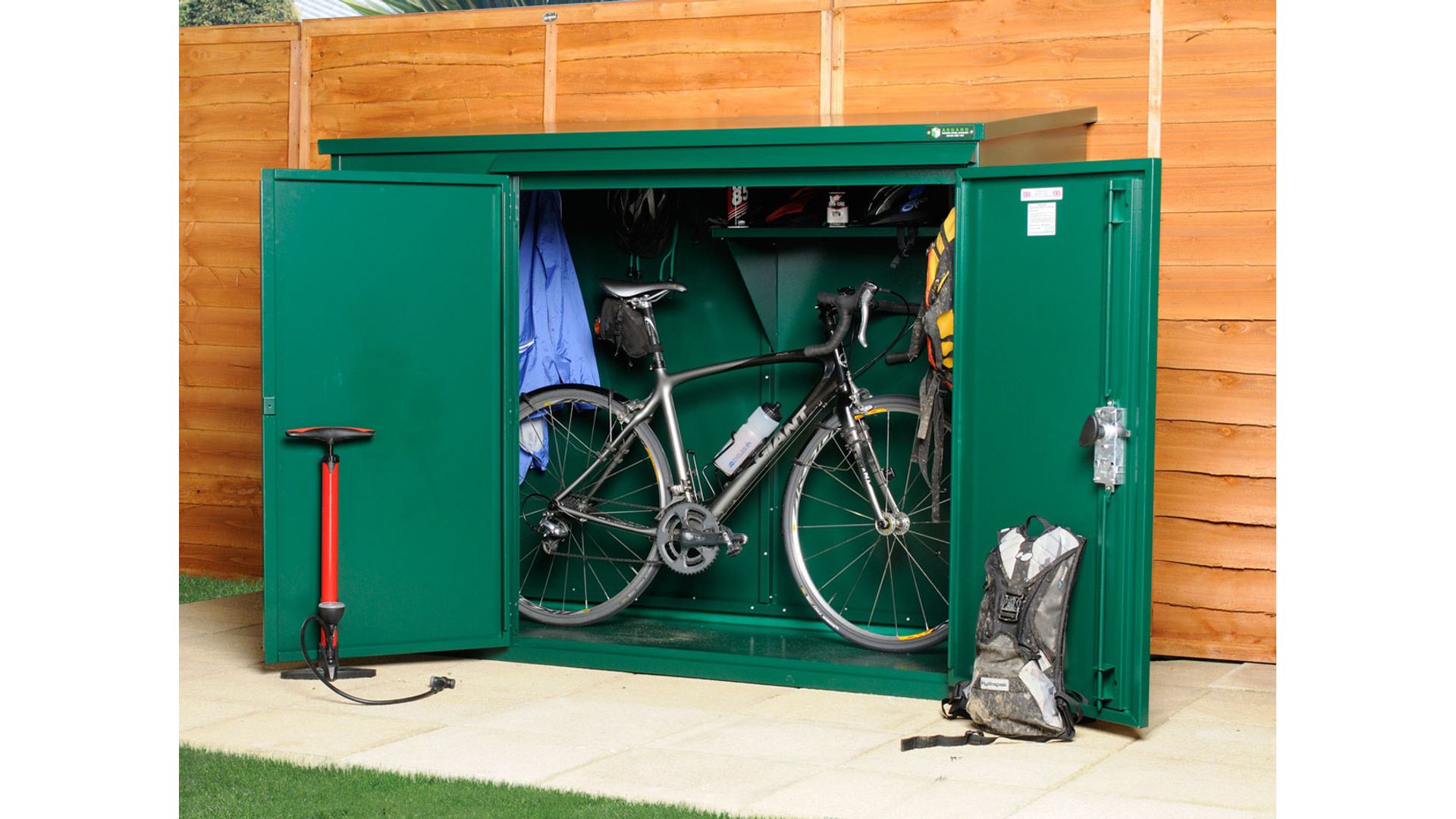 Secure Metal 3 Bike Bunker Bunker Bike Storage