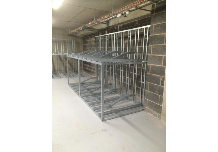 Static Two Tier Cycle Rack 
