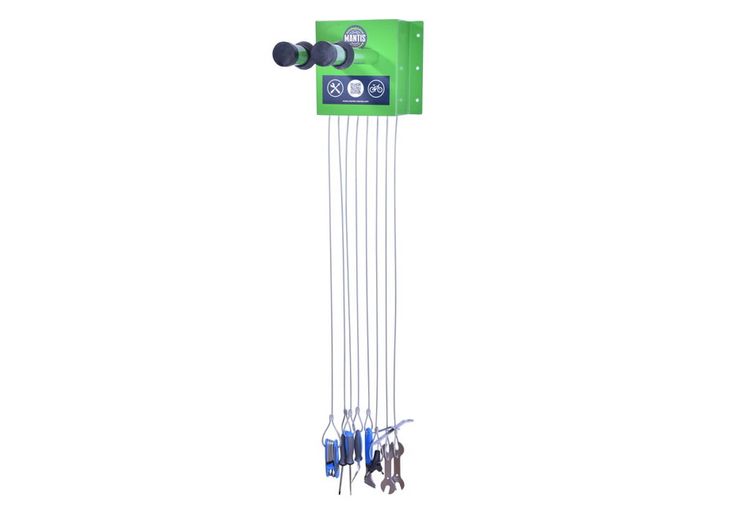 Wall mounted bike tools with holder 