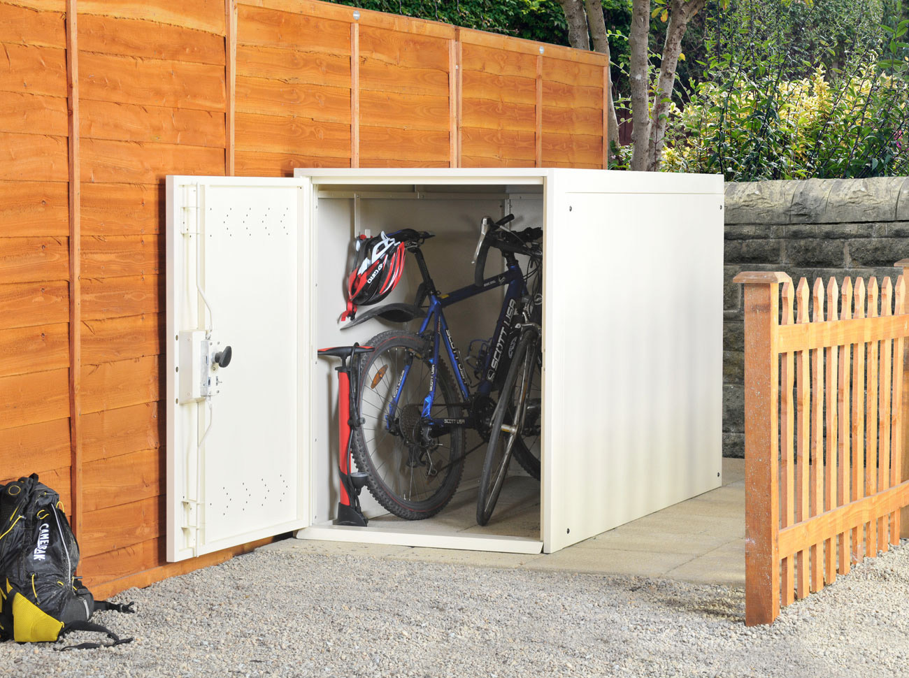 bike storage for garden