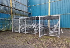 Marina Mesh Compound Bike Shelter