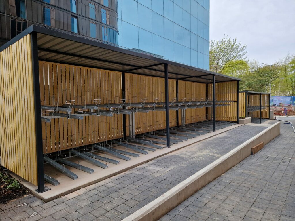 Trinity Two Tier Wooden Bike Shelters