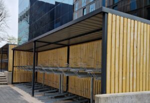 Two Tier Bike Rack Shelter