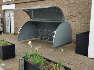 6 space bike hangar