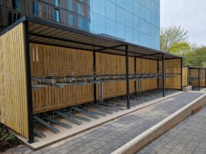 Trinity Two Tier Wooden Bike Shelters