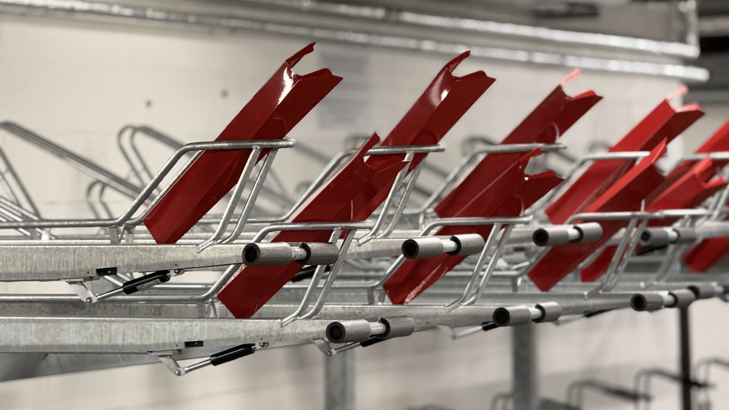 Klaverfietsparkeren premium2ParkUp Gas-Assisted Two-tier system