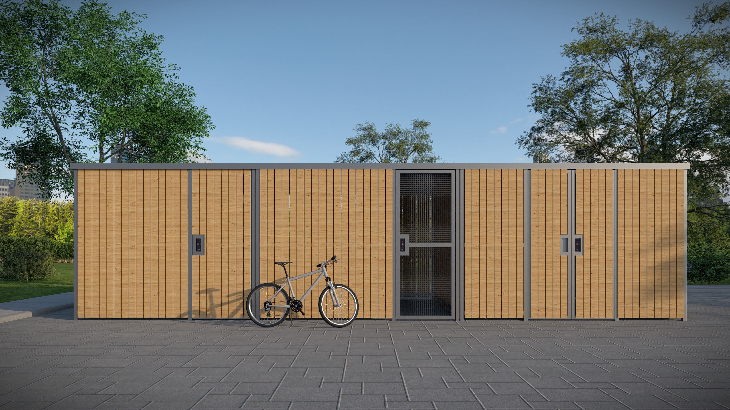 CAD drawing of mock up shelter