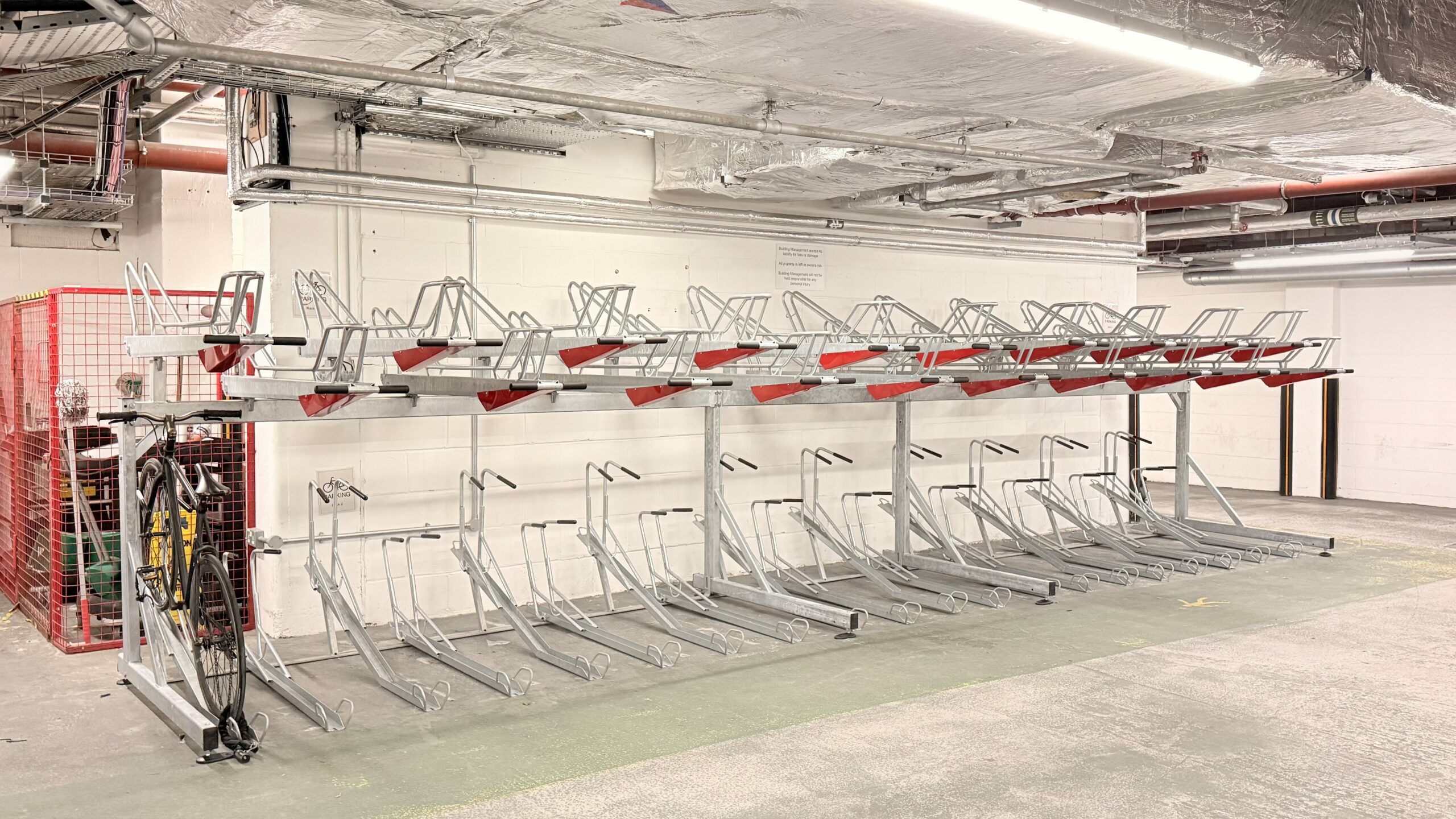 Klaverfietsparkeren premium2ParkUp Gas-Assisted Two-tier system