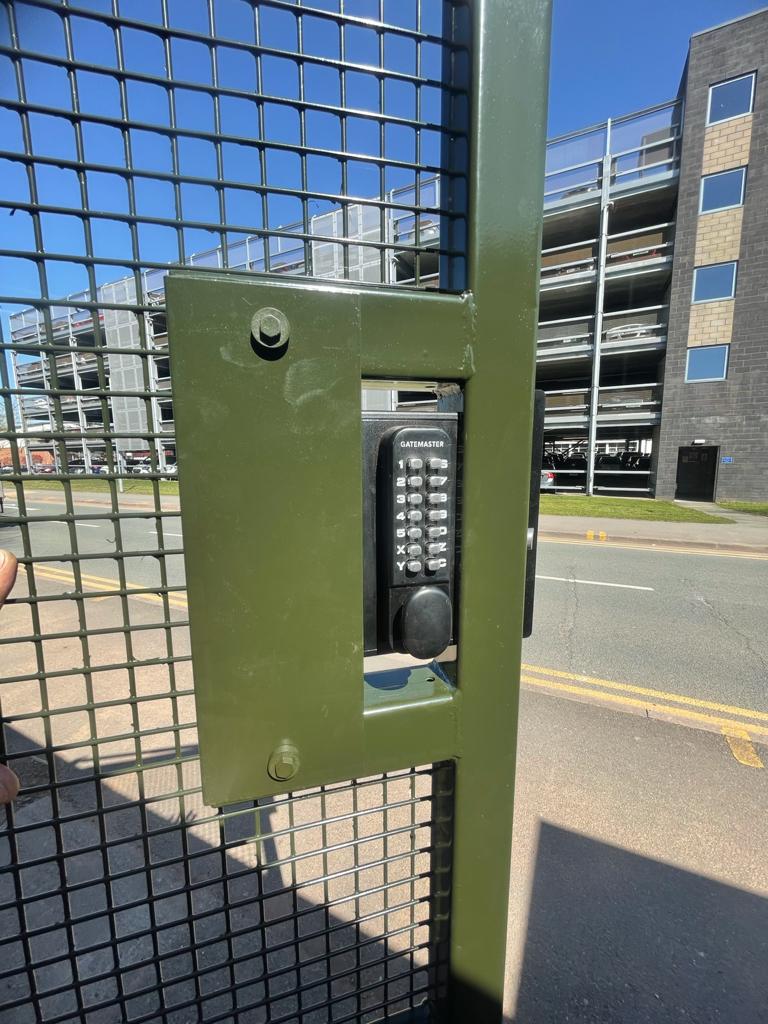 SECURE cycle storage while adding to the aesthetic of the environment and helping promote a healthier form of transport. Digital combination lock