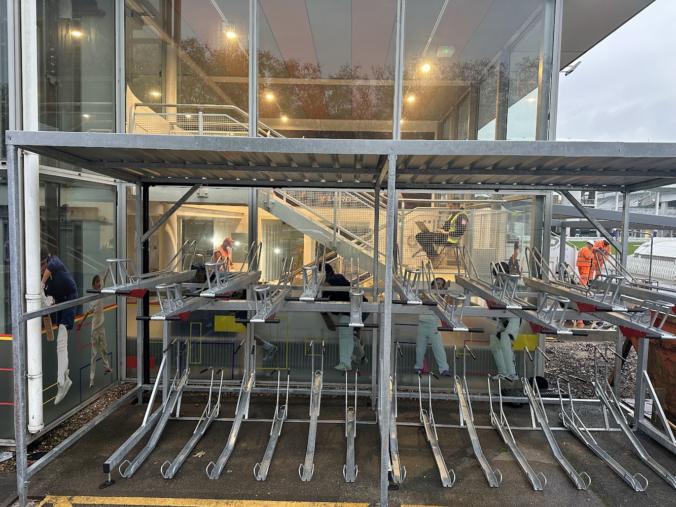 Cycle Storage Solutions For Workplaces & The Commercial Sector. St Johns Wood Sports Venue