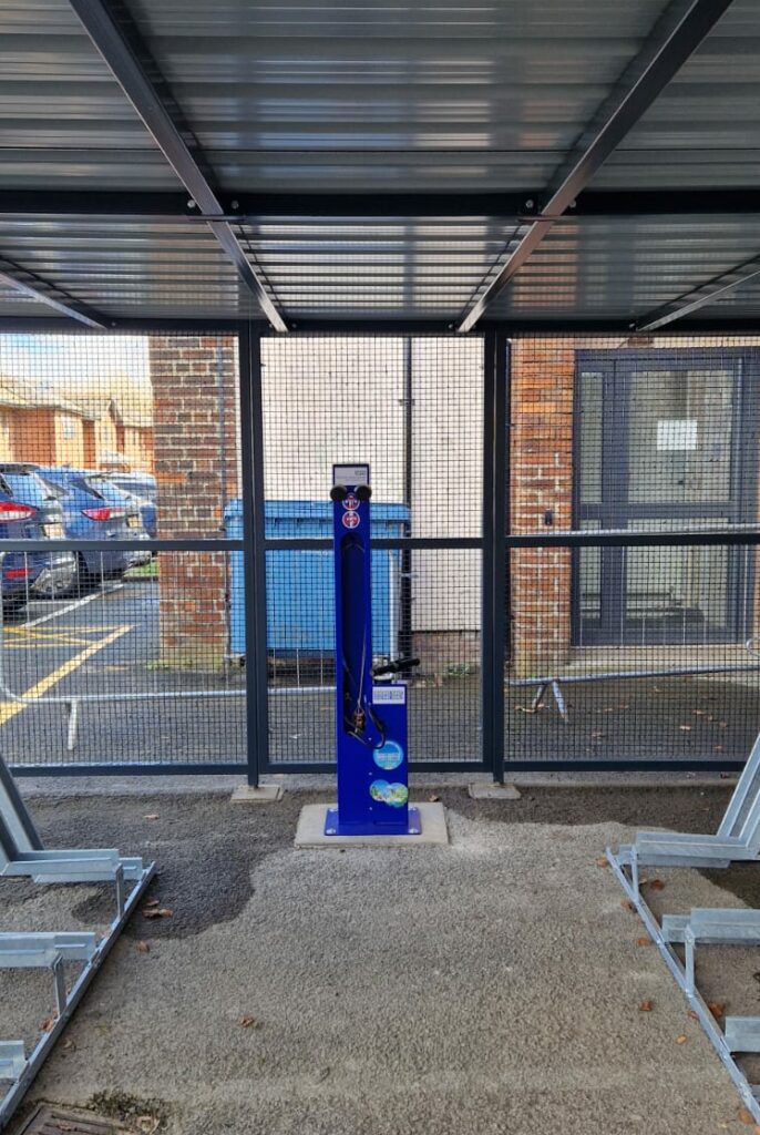 healthcare bike storage