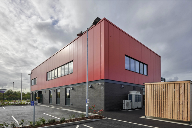 We were asked to supply and install secure cycle storage as per architectural specifications. Our 10-space Trinity Timber Clad Cycle Shelter was the chosen product.