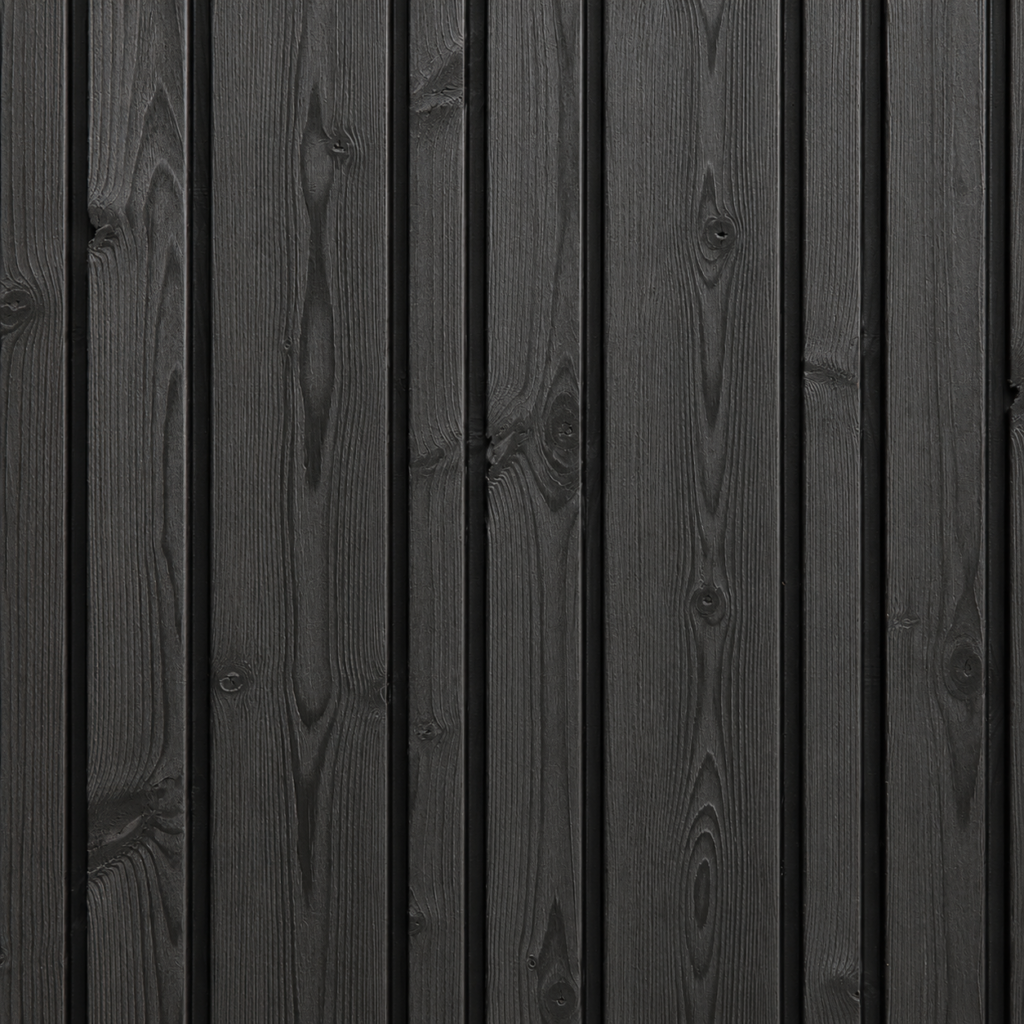 Black Thermopine Timber Wood Option For Bike Shelter