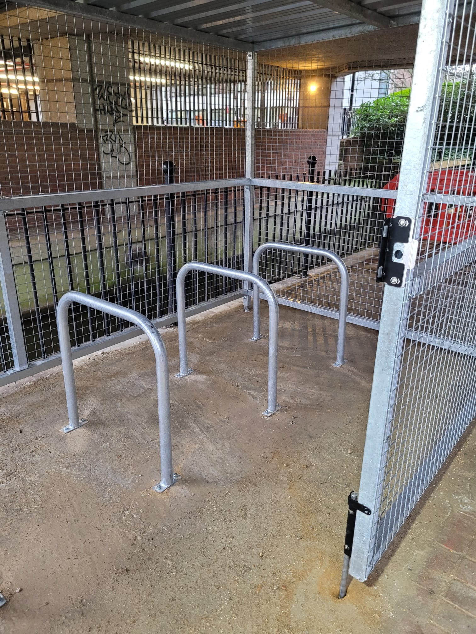 five Sheffield cycle stands, 