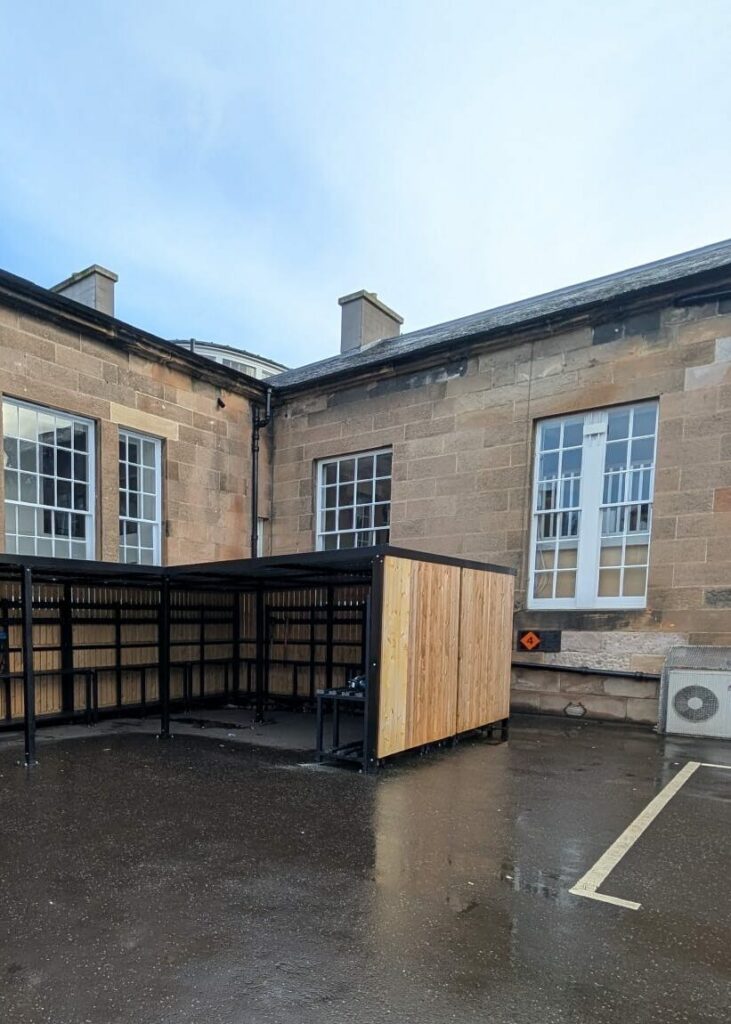 The Edinburgh Academy | Cycle Shelter Installations
