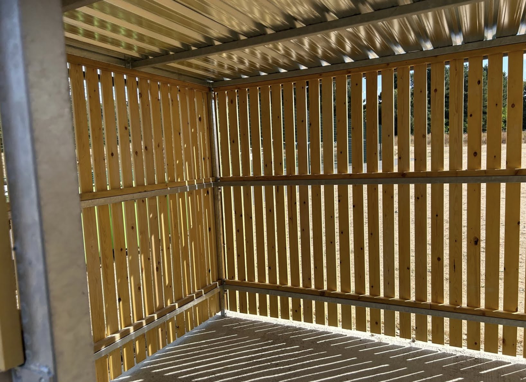 interior for spacious bin storage