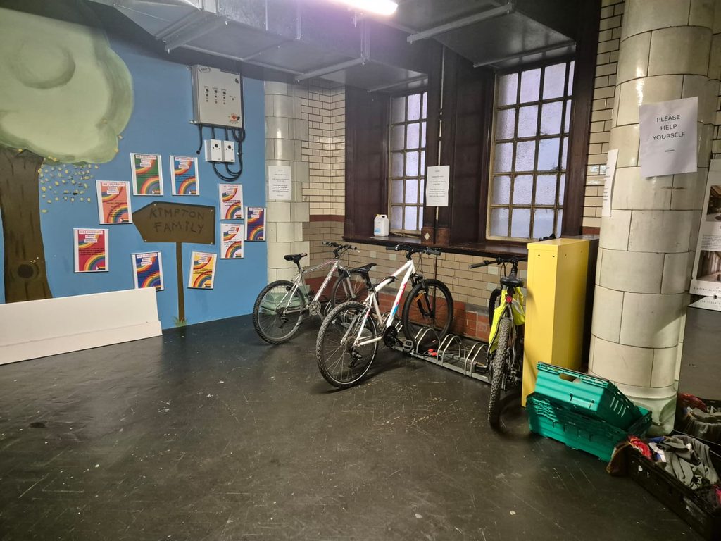 increase capacity while creating a neater, more user-friendly cycle store for staff 