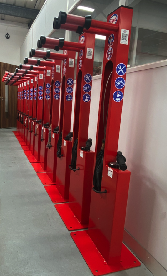 Multi Site Bike Repair Stand Installation
